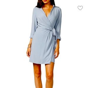 Anthropologie Greylin Selene Wrap Shirtdress